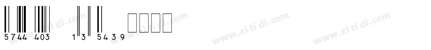 Free EAN   13 Font字体转换